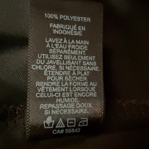 Express Halter Bubble-Hem Cami Red/Black Animal Print M - Picture 11 of 11